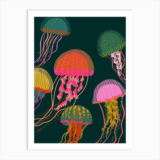 plakaty Plakat Magiczny Taniec Meduz