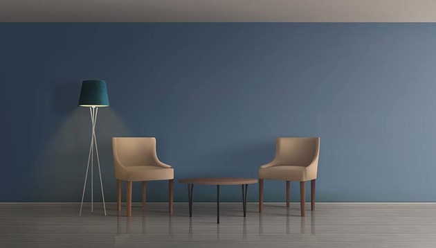 lampy podłogowe Lampa podłogowa do salonu z welurowym abażurem TOKIO VELUR