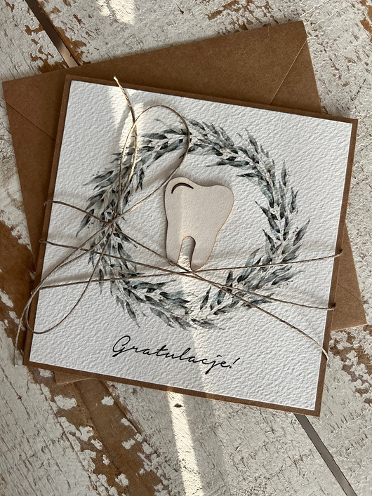 kartki scrapbooking Ręcznie robiona kartka gratulacje z okazji uzyskania absolutorium