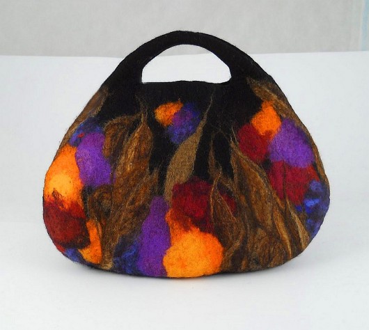 Jedwabnofilcowa Torebka: Living Bag filcant