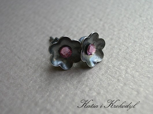 Kwiatuszki Vintage Rose Katia i krokodyl