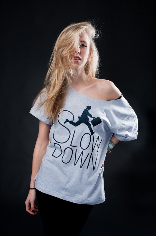 Damski oversize SLOW DOWN Hi everybody