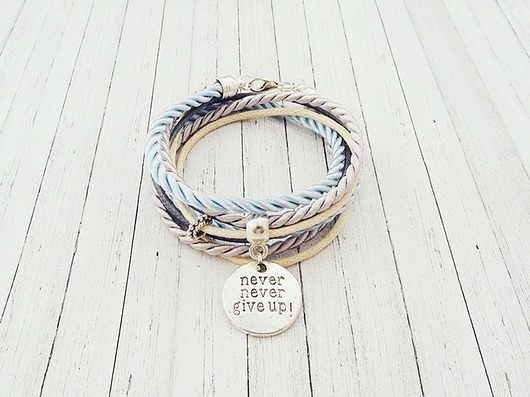 Never Give Up Ilovehandmade