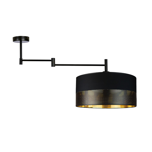 plafony Lampa sufitowa na regulowanym ramieniu RANGUN GLAM w stylu glamour