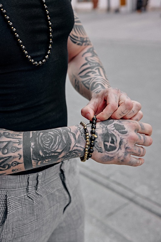 biżuteria męska Męska bransoletka Mega Sukces  - Wersja Złota