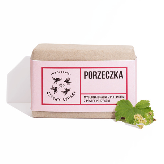 mydło w kostce Naturalne mydło w kostce 4 Szpaki - Porzeczka