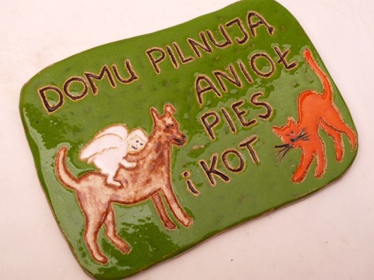 kafel Domu pilnuje... Dekornia