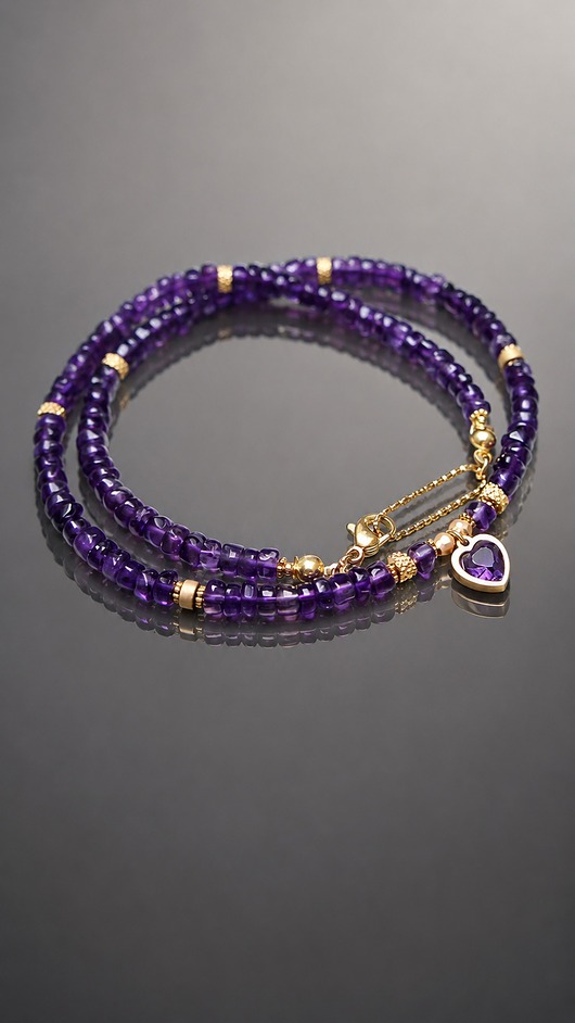 chokery Ametysty vol. 12 choker /13.01.25/ - Szlachetna kolekcja