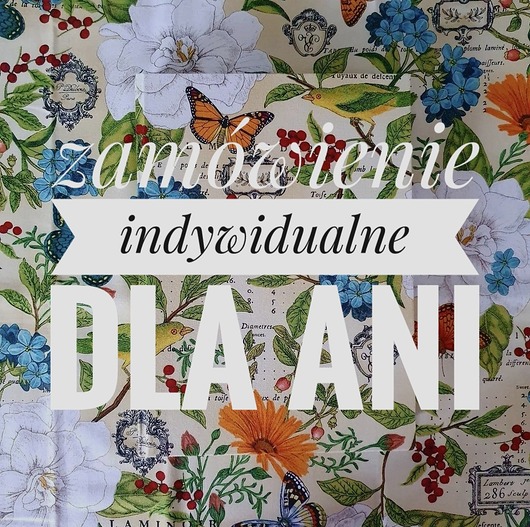 notatniki i albumy Zamówienie indywidualne dla Ani