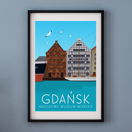 plakaty Plakat GDAŃSK