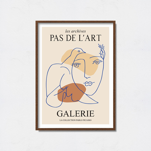 plakaty Plakat Pablo Picasso - Inspiracja