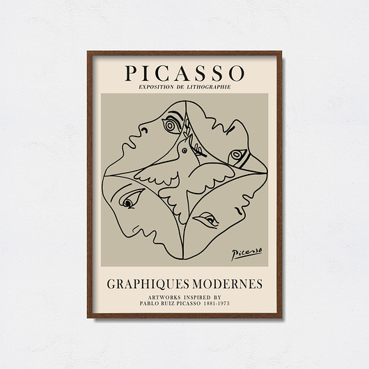 plakaty Plakat Pablo Picasso - Inspiracja