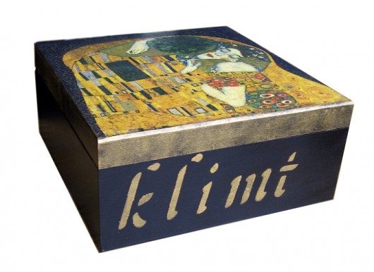 pudełko KLIMT w czerni ANIKA45