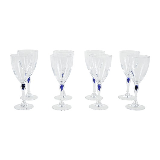 szklanki i kieliszki Komplet kieliszków Venise Saphir, produkcja: Cristal d'Arques
