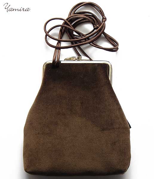 Torebka :: brown velvet :: yamira