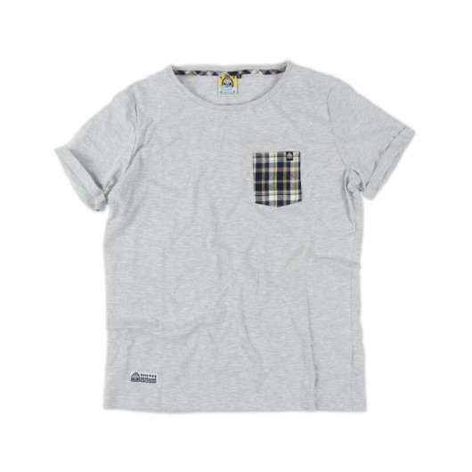 T-shirt Brown Wide Beard Grey The Urban Beard
