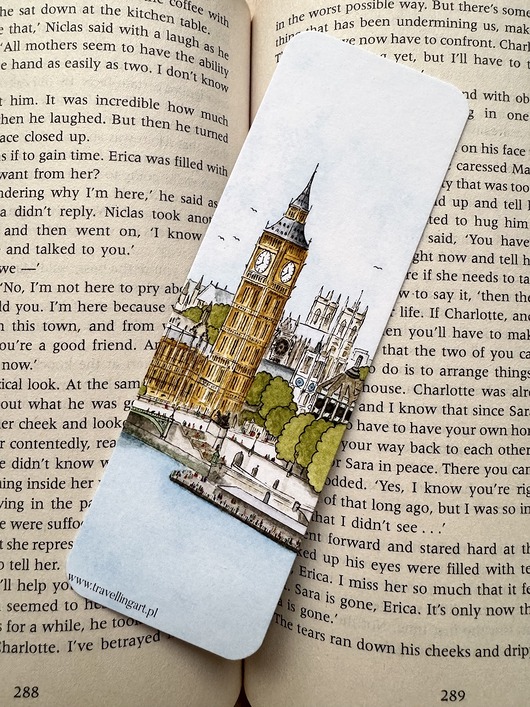 zakładki do książek Zakładka Londyńska
