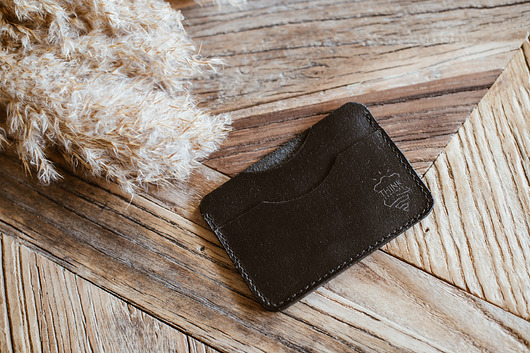 portfele męskie Etui na karty - cardholder czarny