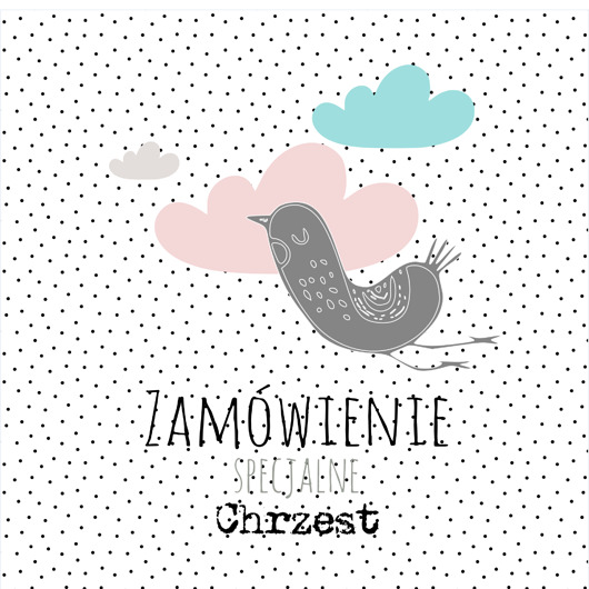 Zamówienie specjalne chrzest album z pudełkiem AnZone