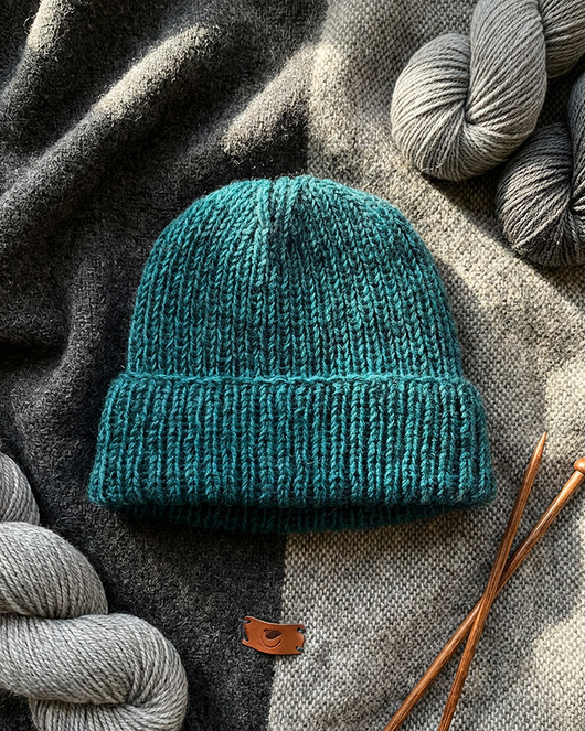 czapki damskie Czapka DARLA - Szmaragdowa - Handmade - Merino, alpaka, jedwab