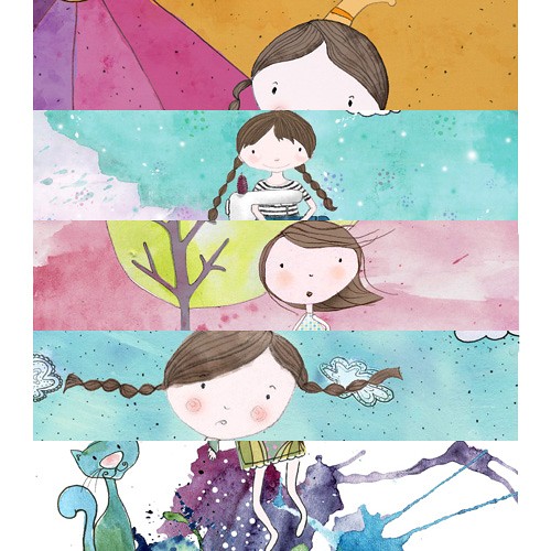5 ilustracji na zamówienie miamilu