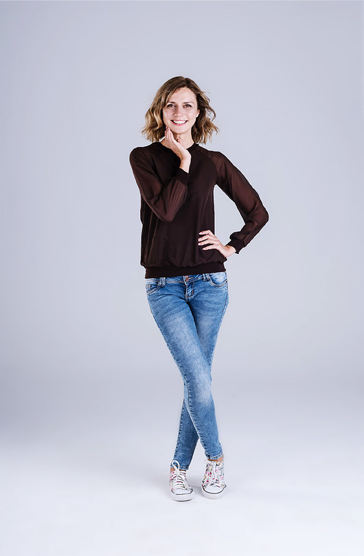 Bluzka S142 BRĄZ sentley