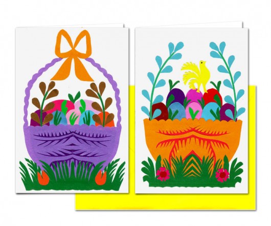 WIELKANOC_2 (Easter Cutout Cards) na ludowo