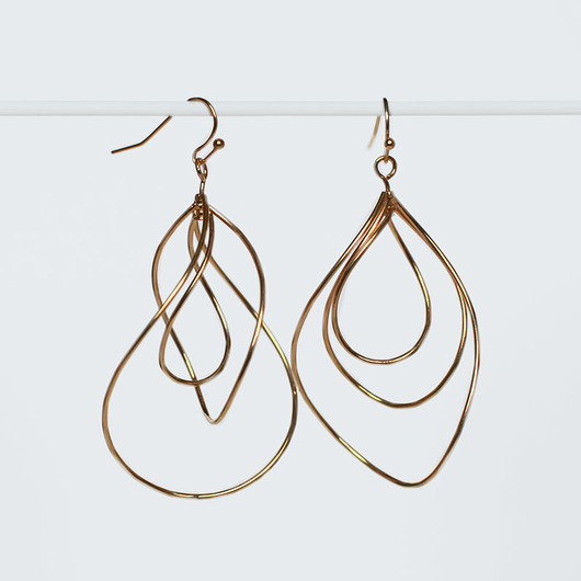 kolczyki pozłacane Kolczyki pozłacane Dance Dance Dance