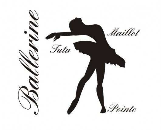  naklejka baletnica Project 8