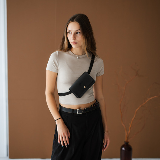 saszetka nerka Skórzana Nerka Basic
