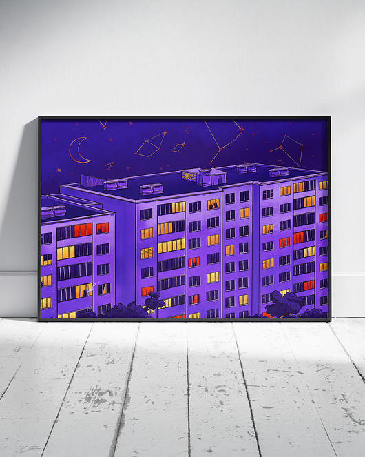 plakaty Plakat Bałuty Łódź