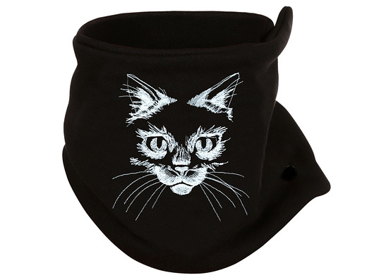 Komin dwustronny Creepy Cat Black nonino