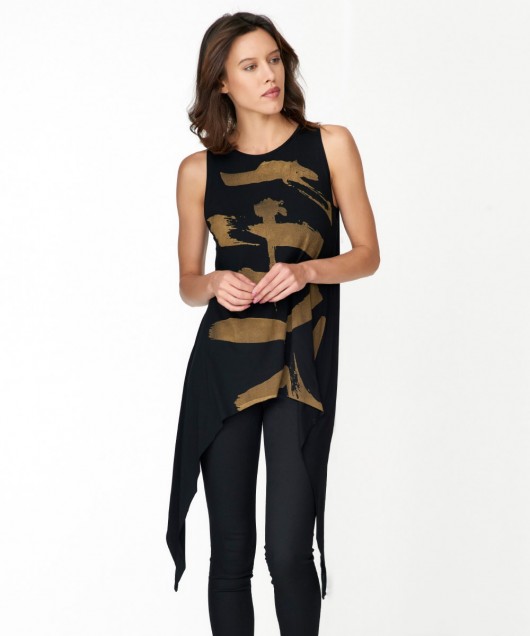 Gold Mursi Art top  SELVA SELVA