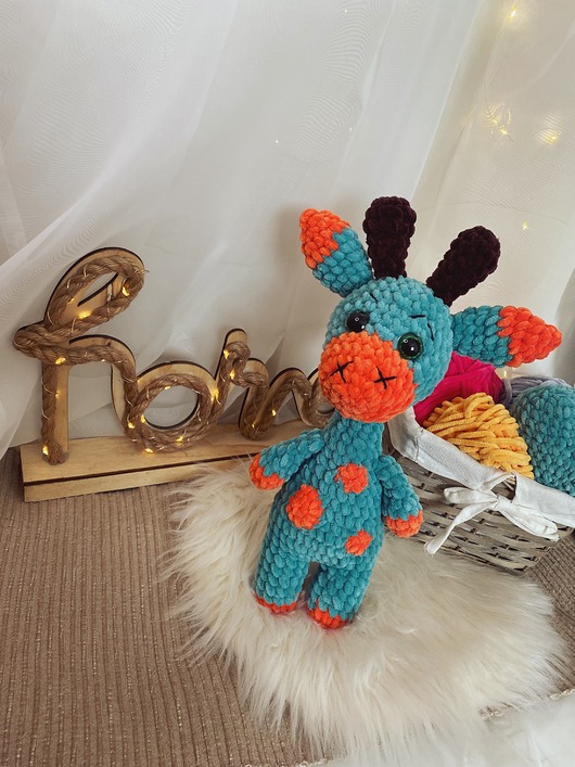 misie i maskotki Żyrafa pluszak