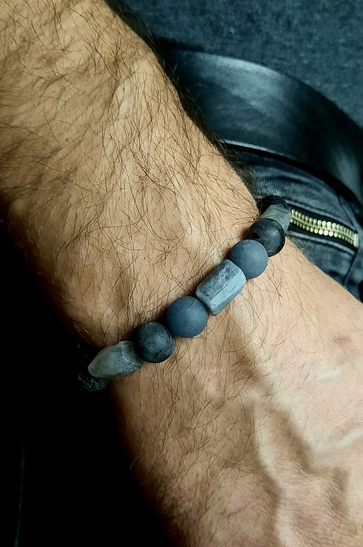 biżuteria męska Bransoleta Męska BLUE  Amulet