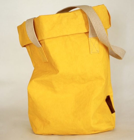 Sroka tote – musztardowa srokabag