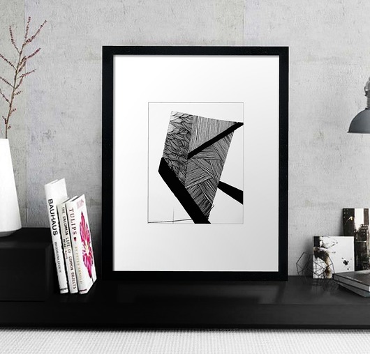 Plakat Grafika autorski wzór "Flat" ThinLine