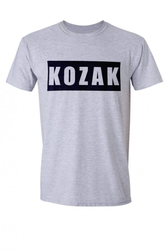KOZAK SZARA - Koszulka Męska T-shirt GAU great as You