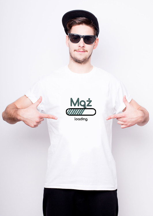 T-Shirt na wieczór kawalerski- Mąż AllbagAllprints