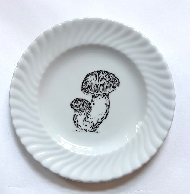 Ozdoby na ścianę Podgrzybki nierozłączne