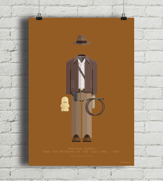 Plakat Indiana Jones  minimalmill