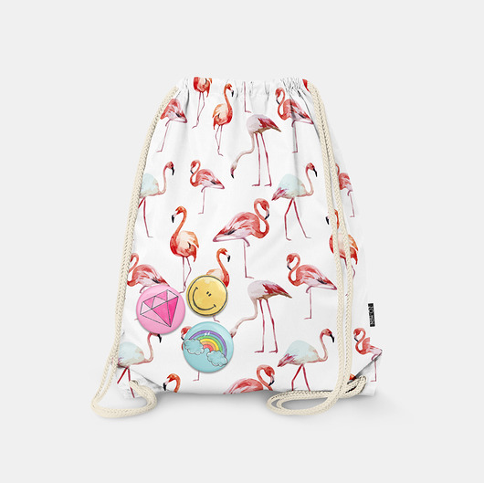 Worek-plecak Flamingos MIA home