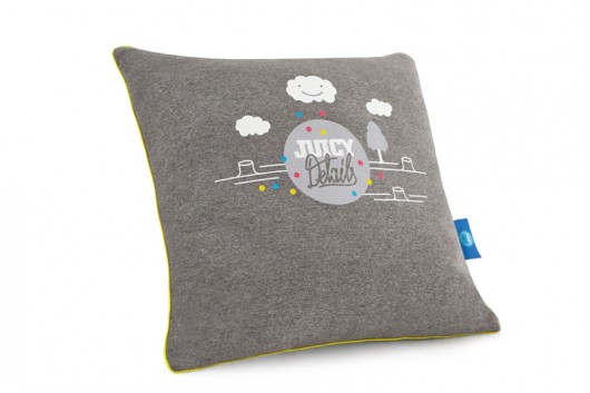 PODUSZKA JUICY 40X40 DARK GREY JuicyDetails