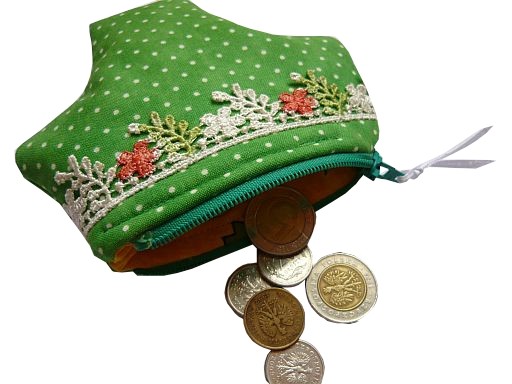 Majteczki w kropeczki -portfelik:) Gazynia
