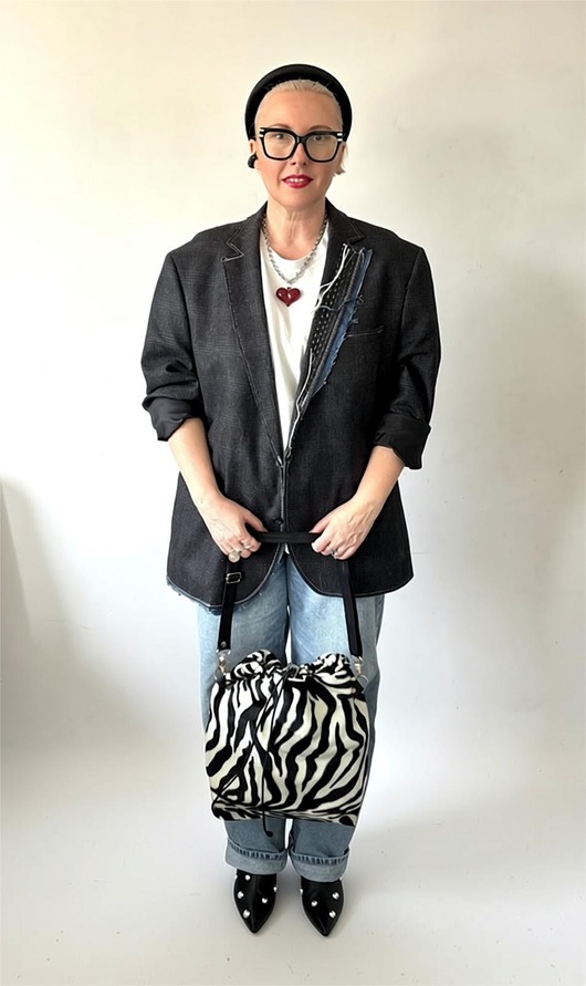 torby na ramię Torebka Zebra XL