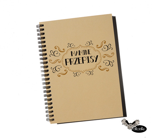 Mamine przepisy, notes z eko papieru Sowia Aleja