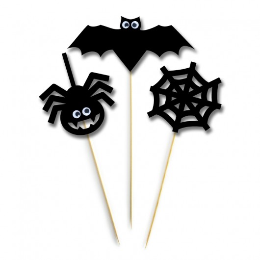 Kształty na patyku HALLOWEEN Wiewiórka i Spółka