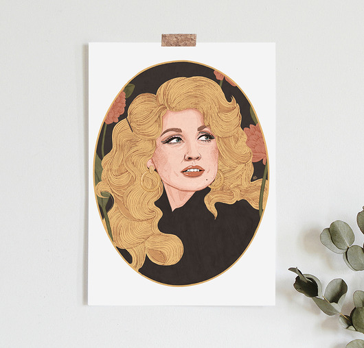 plakaty Country music inspiration plakat ilustracja