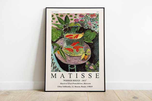 Henri Matisse- plakat wystawowy Pas De LArt