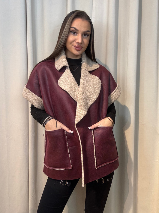 kamizelki damskie Kamizela Oversize